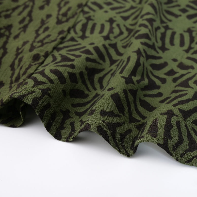 Block Print Combo Pullover