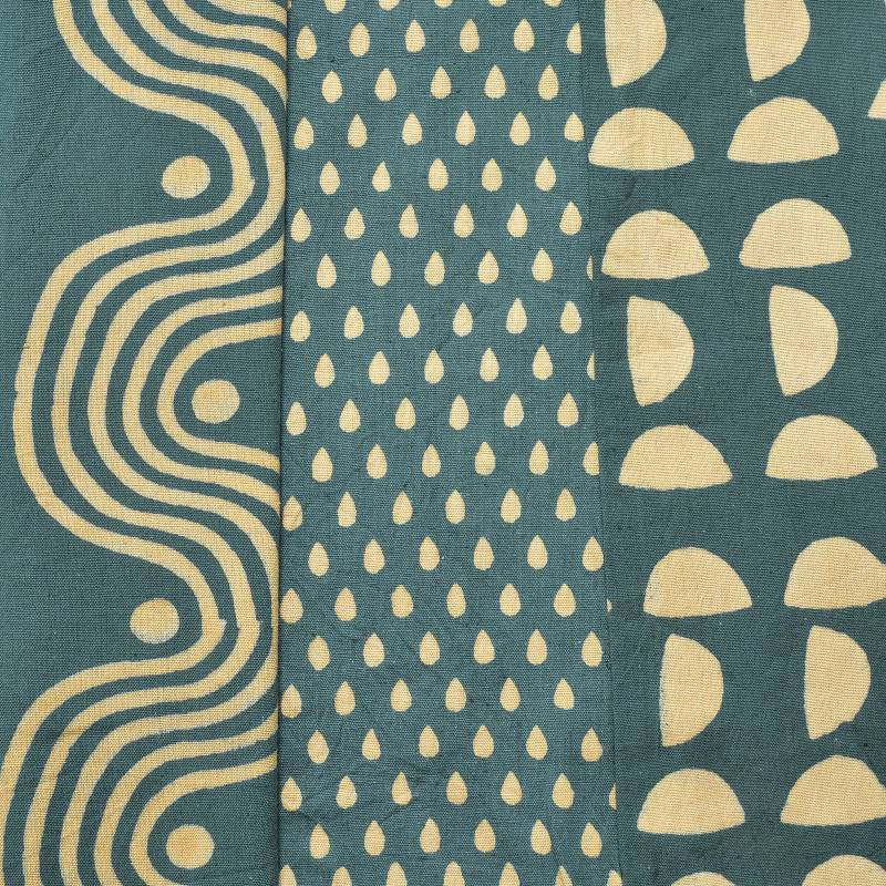 Dab Print Mix Tunic Pullover