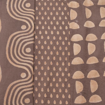 Dab Print Mix Tunic Pullover