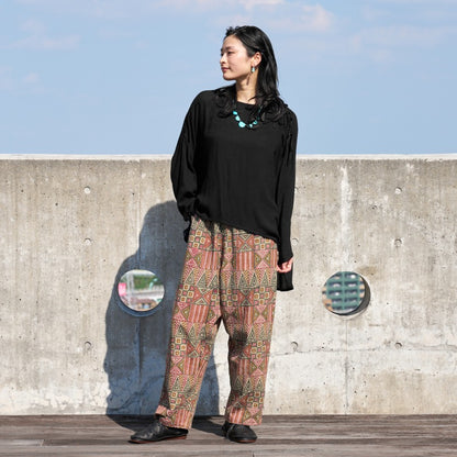 Rayon Ribbon Pullover
