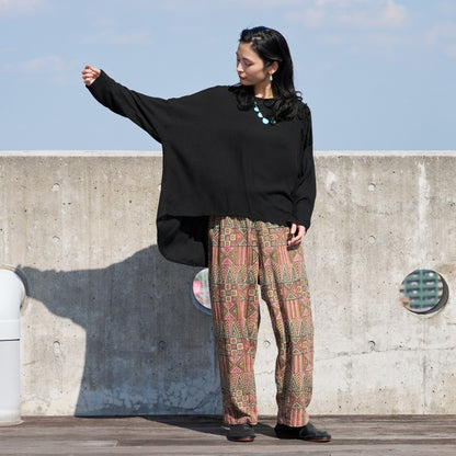 Rayon Ribbon Pullover