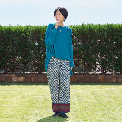 Rayon Ribbon Pullover
