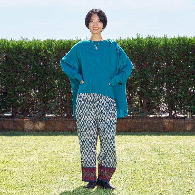 Rayon Ribbon Pullover