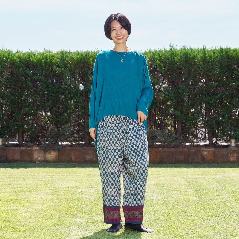 Rayon Ribbon Pullover