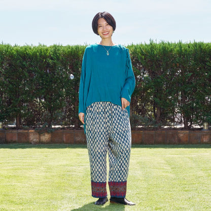 Rayon Ribbon Pullover