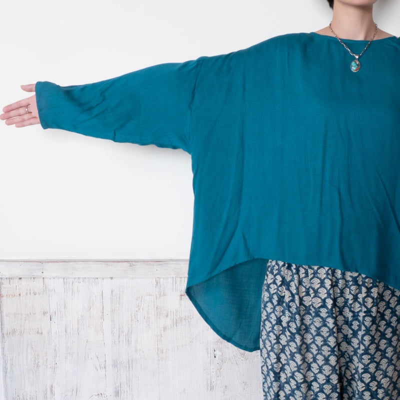Rayon Ribbon Pullover