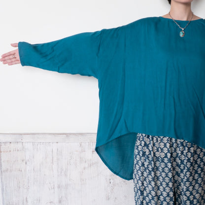 Rayon Ribbon Pullover