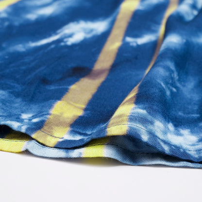 Tie-Dye + Stripe Pullover