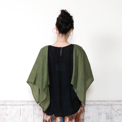 Rayon Jacquard Pullover