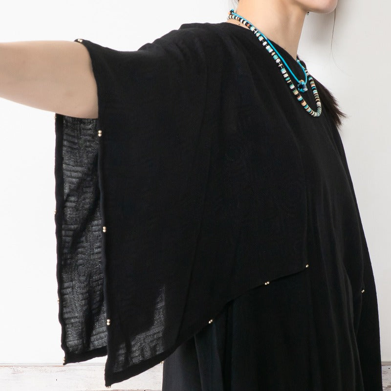Rayon Jacquard Pullover