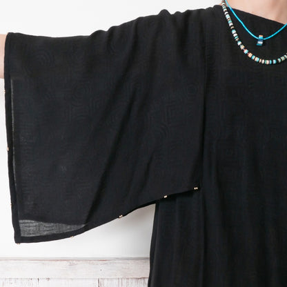Rayon Jacquard Pullover