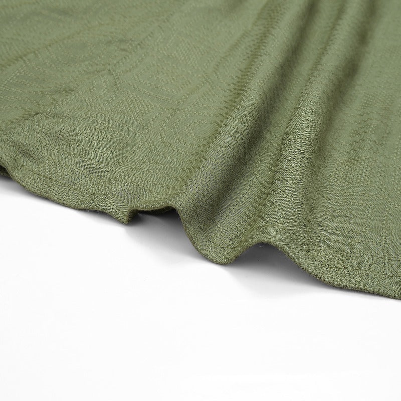Rayon Jacquard Pullover