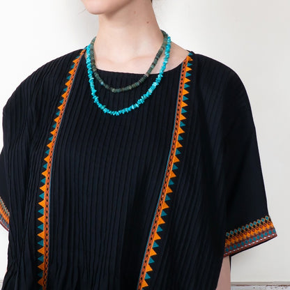 Geometric Embroidered Pullover