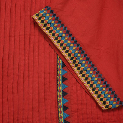Geometric Embroidered Pullover