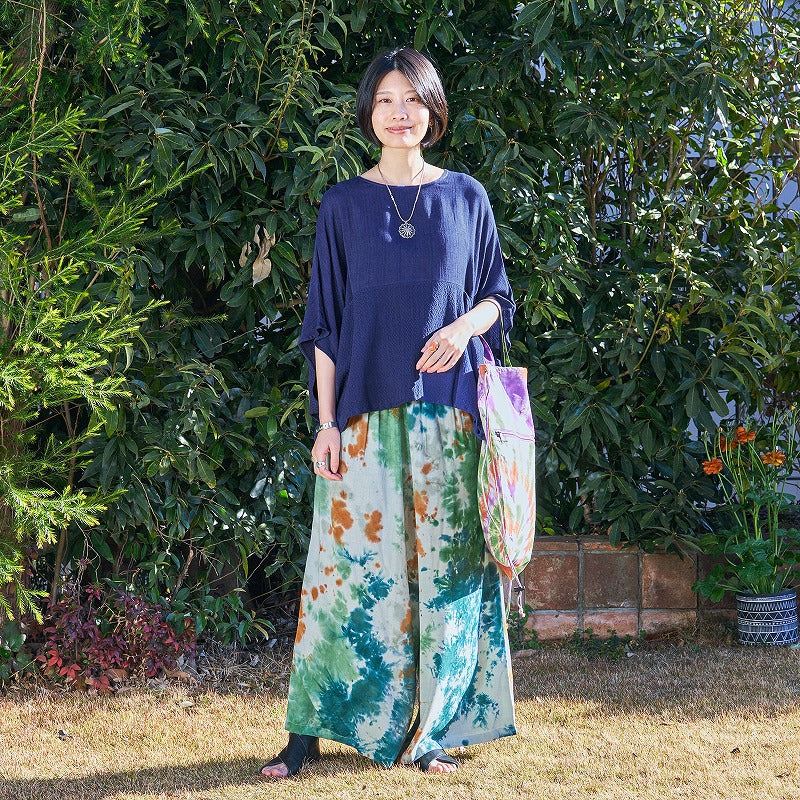 Rayon Combo Pullover