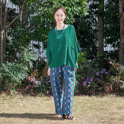 Rayon Combo Pullover