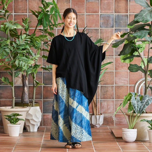 Rayon Asymmetrical Pullover