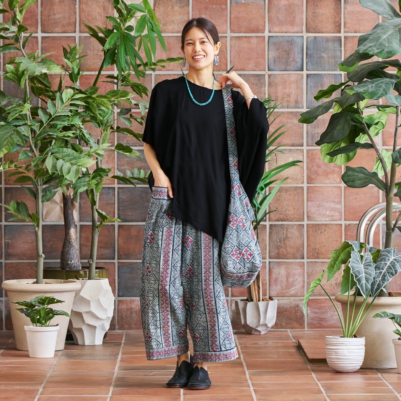 Rayon Asymmetrical Pullover