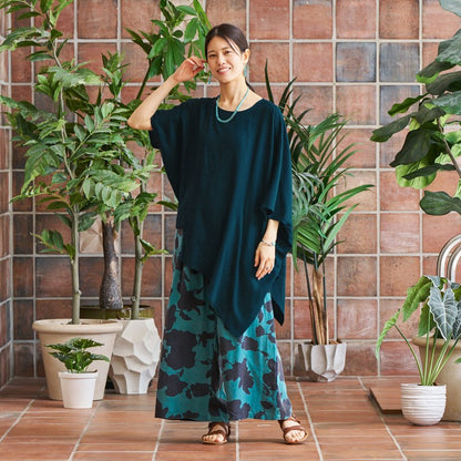Rayon Asymmetrical Pullover