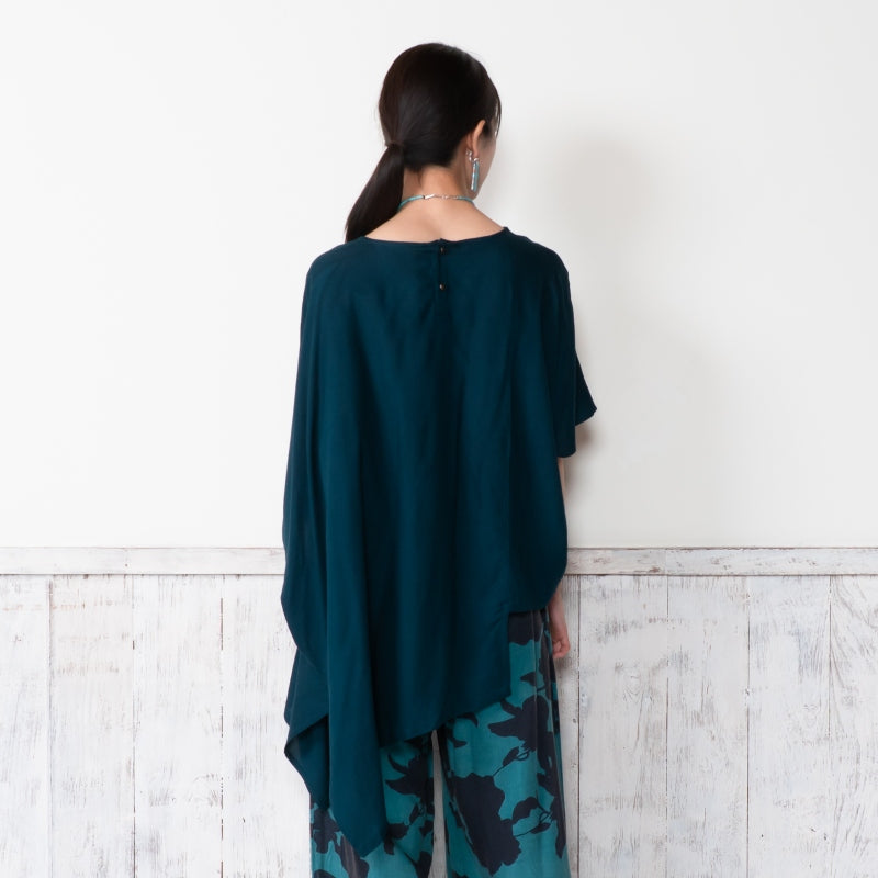 Rayon Asymmetrical Pullover