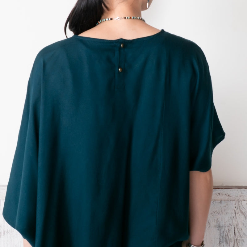 Rayon Asymmetrical Pullover