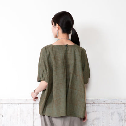 Cotton Hand-Brushing Pullover
