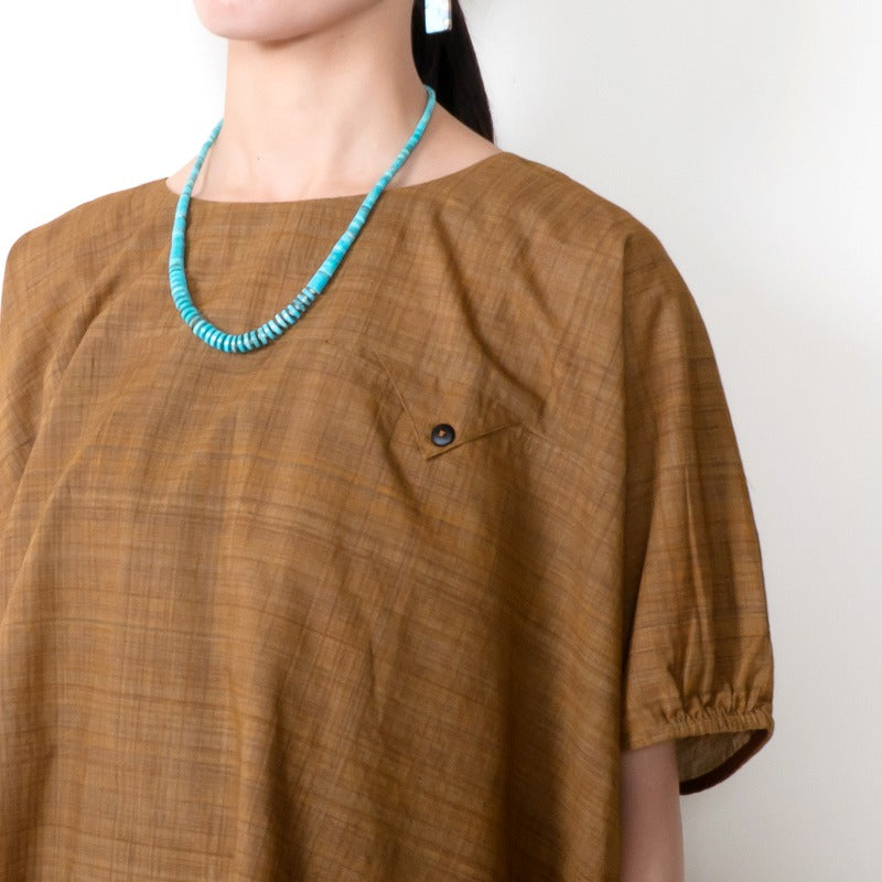 Cotton Hand-Brushing Pullover