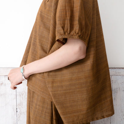 Cotton Hand-Brushing Pullover