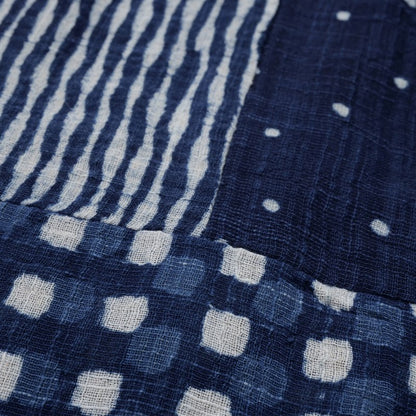Block Print Patch Pullover