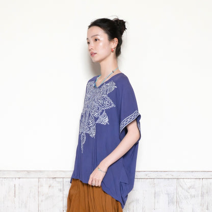Zari Embroidery Pullover