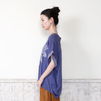 Zari Embroidery Pullover