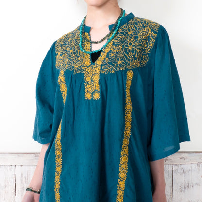 Lucknow Embroidery Tunic Pullover