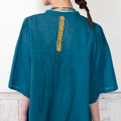 Lucknow Embroidery Tunic Pullover