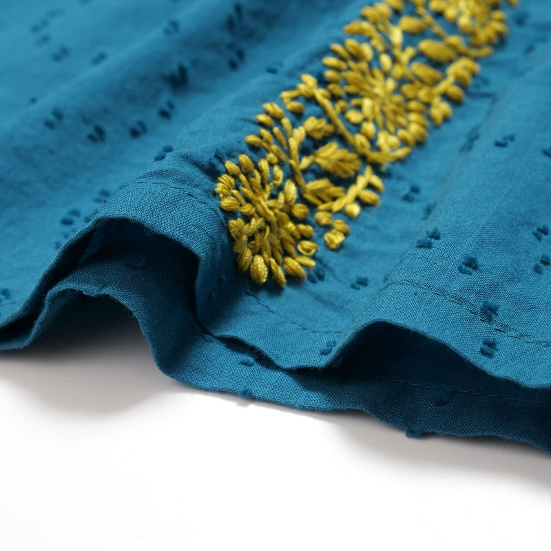 Lucknow Embroidery Tunic Pullover