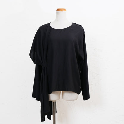 Rayon Layered Arrangement Pullover