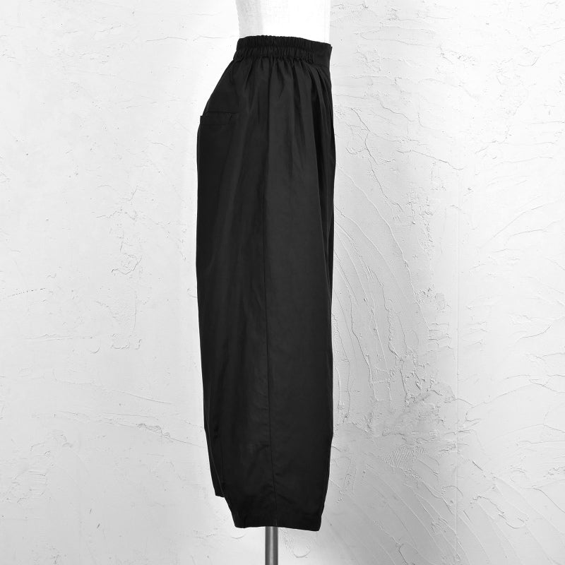 Cotton Silk Tuck Pants