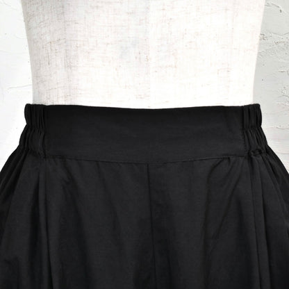 Cotton Silk Tuck Pants