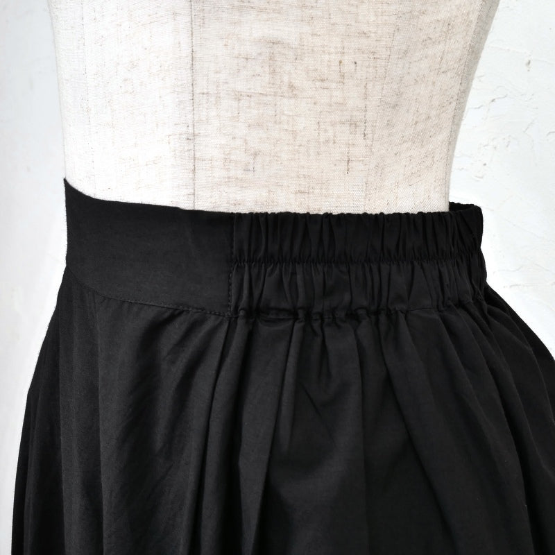 Cotton Silk Tuck Pants