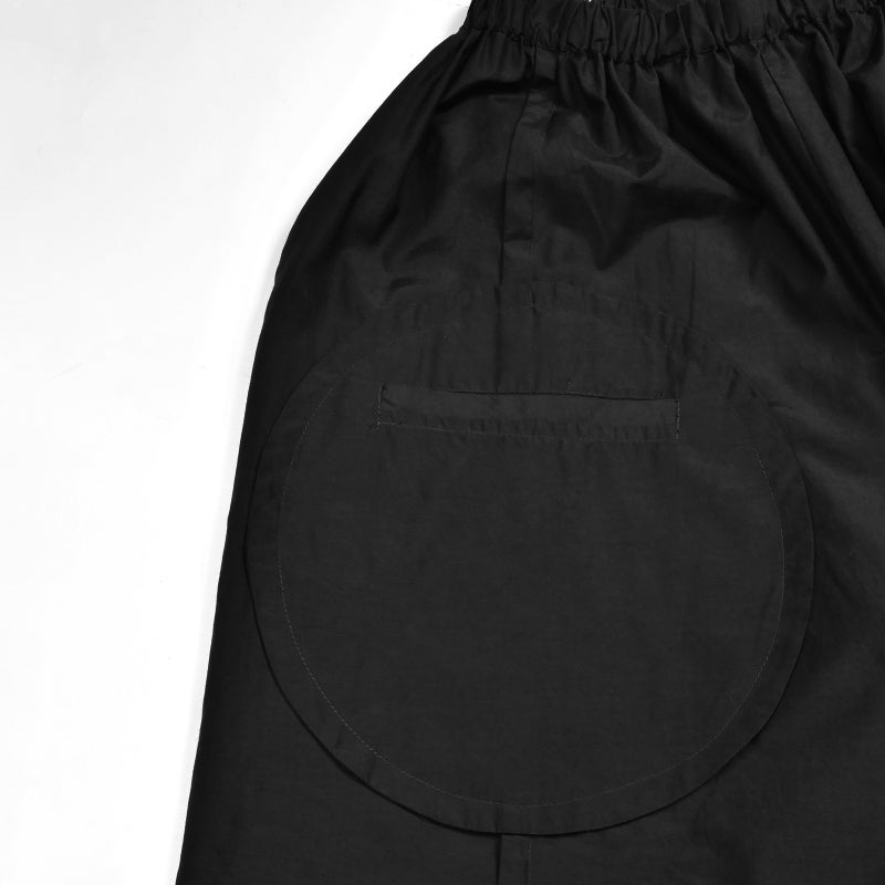 Cotton Silk Circle Pocket Pants