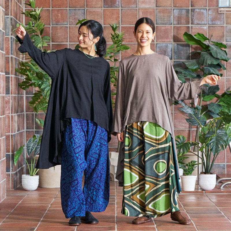 Hand Brushing Combo Pants