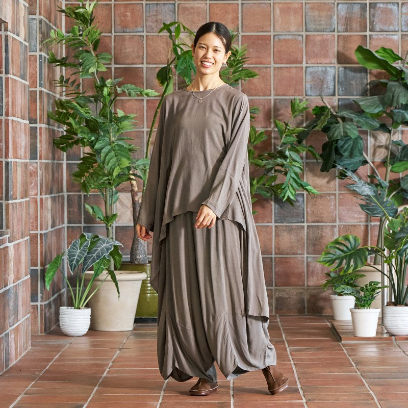 Rayon Balloon Pants