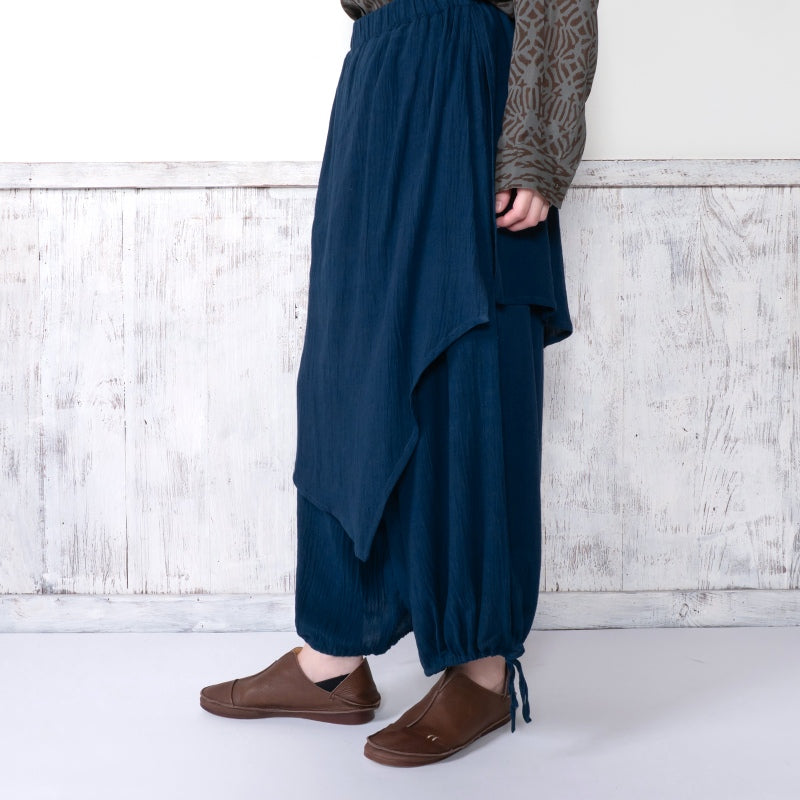 Plain Rayon Skirt Pants