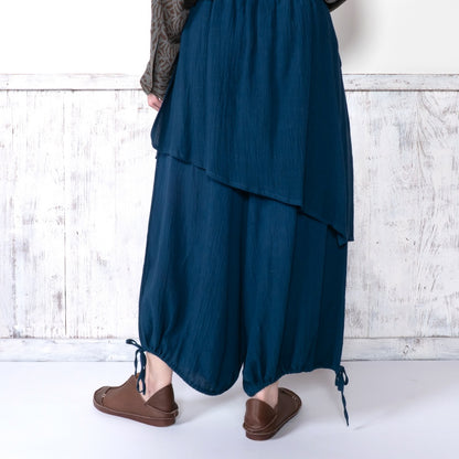 Plain Rayon Skirt Pants
