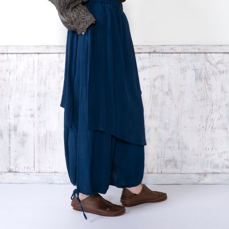 Plain Rayon Skirt Pants