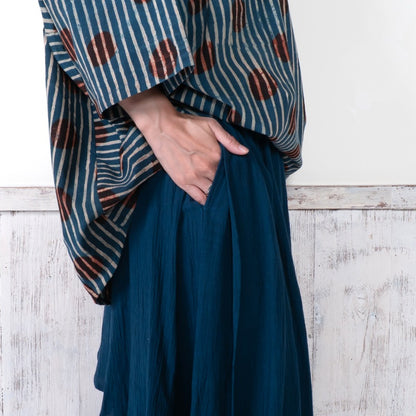 Plain Rayon Skirt Pants