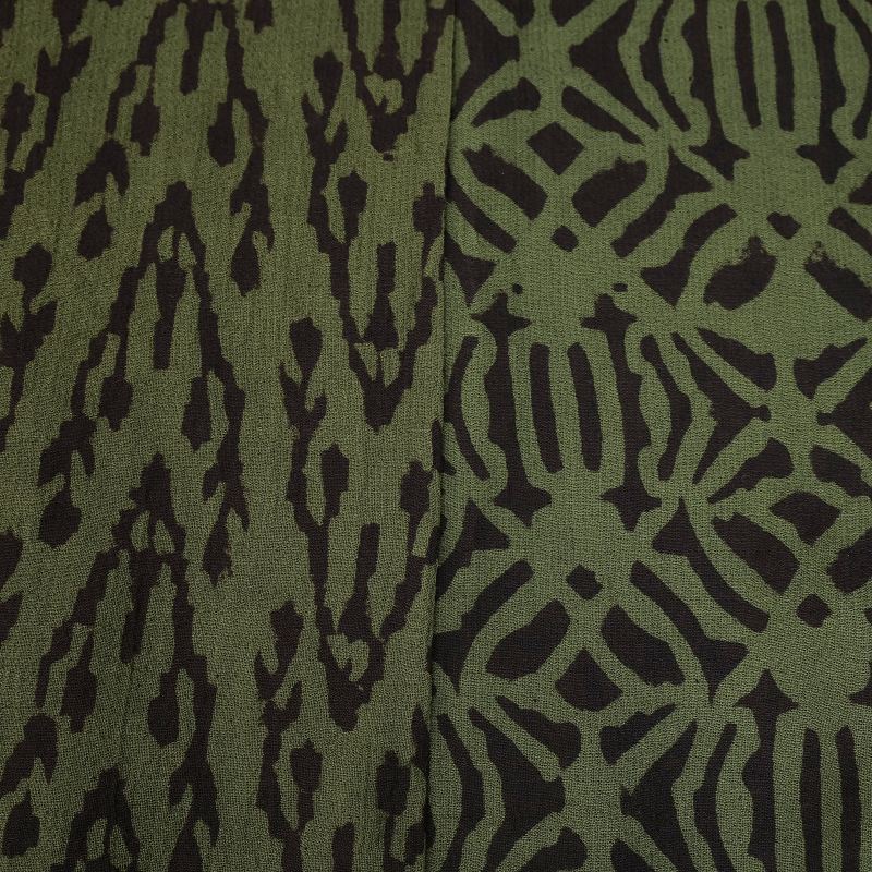 Block Print Combo Wide Pants