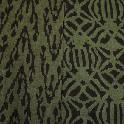 Block Print Combo Wide Pants