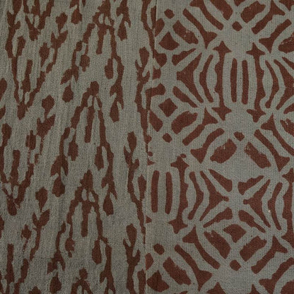 Block Print Combo Wide Pants
