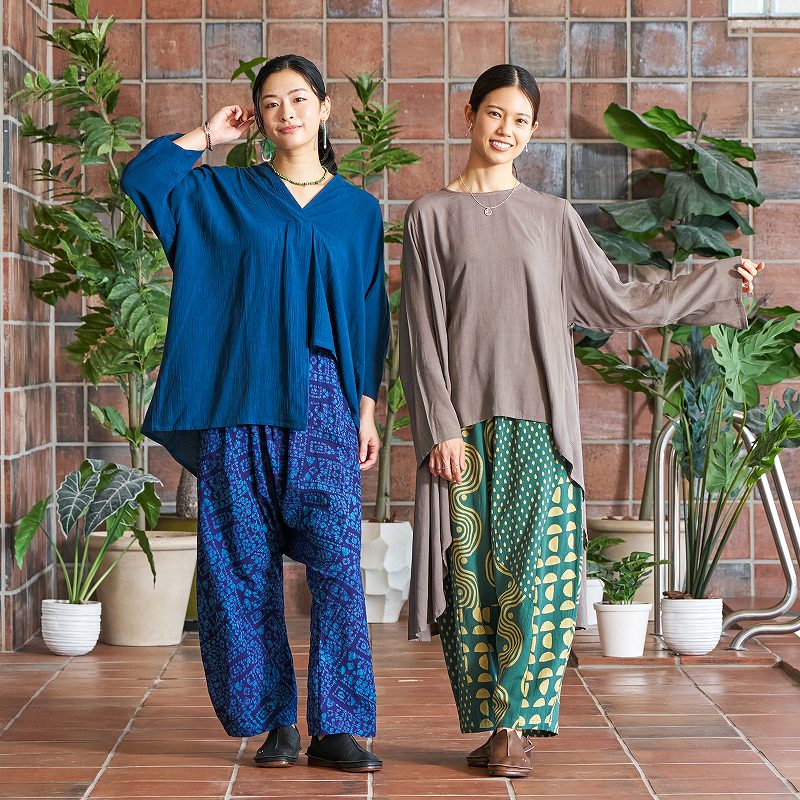 Dub Print Mix Pants