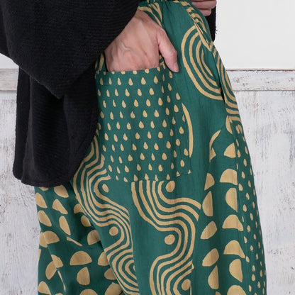 Dub Print Mix Pants
